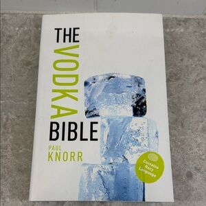 The Vodka Bible by Paul Knorr - White and Blue Cover